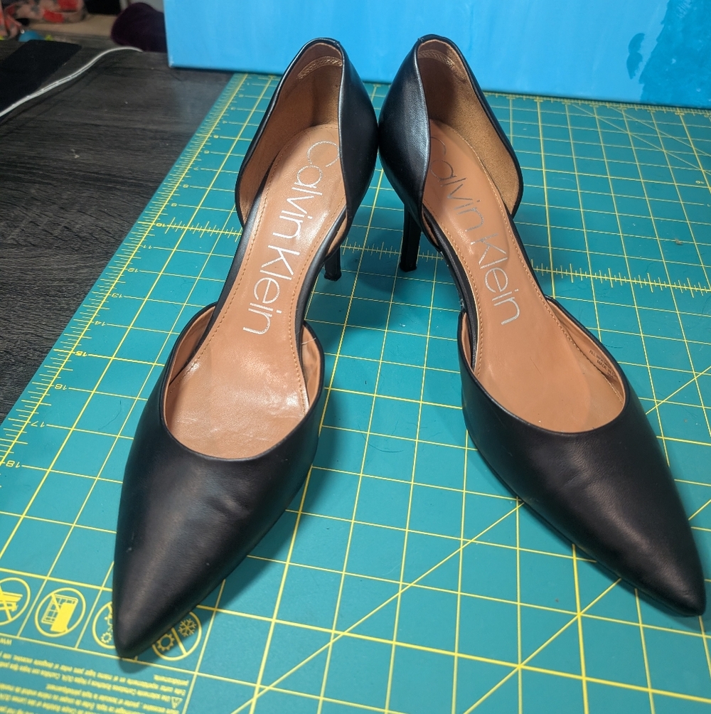 Calvin Klein Black Heels